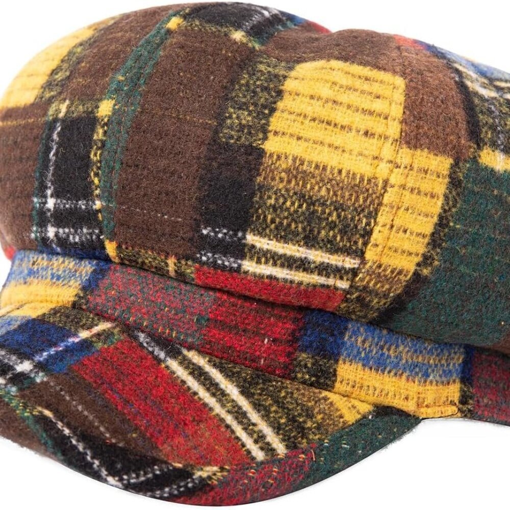 Wool Fashion Newsboy Hats for Women Winter Warm Pageboy Cabbie Cap Beret